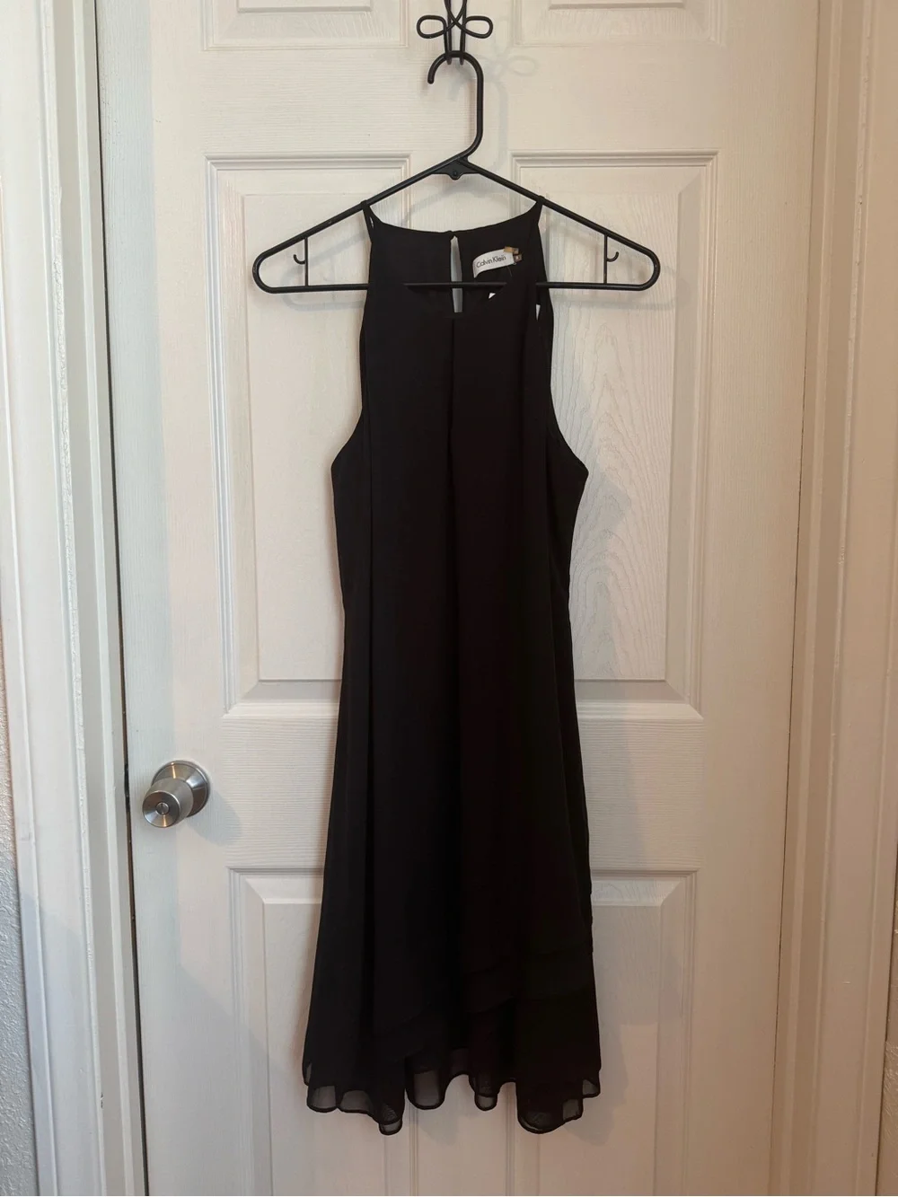 NWT Calvin Klein Black Dress (Size 8) - Picture 3 of 11